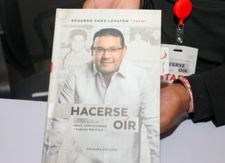 Yayo Sanz Lovatón presenta Hacerse Oír: una recopilación de ideas, convicciones y memoria política