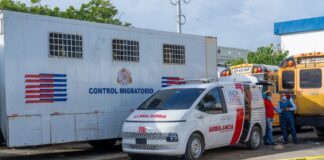 DGM reporta hallazgo de cuerpo de dominicano en estado de descomposición en camión averiado en parqueo trasero de su sede principal
