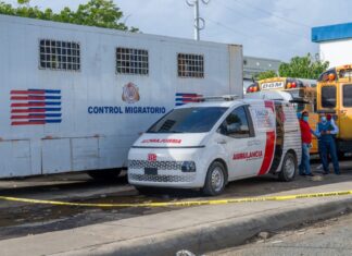 DGM reporta hallazgo de cuerpo de dominicano en estado de descomposición en camión averiado en parqueo trasero de su sede principal