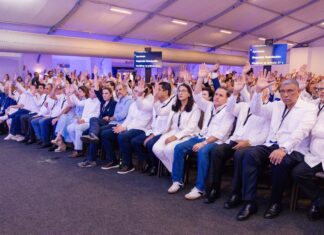 PRM elige en unidad al presidente Luis Abinader, Garrigó y Ascención para dirigir el partido
