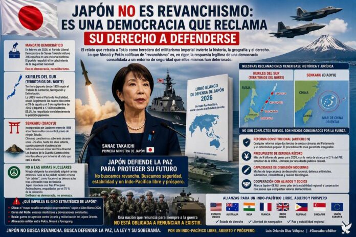 Japón no es revanchismo es una democracia que reclama