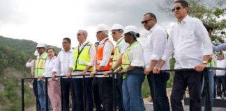 Presidente Abinader supervisa avances de la presa de Guaigüí, obra estratégica para la seguridad hídrica, agrícola y energética del país
