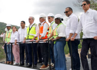 Presidente Abinader supervisa avances de la presa de Guaigüí, obra estratégica para la seguridad hídrica, agrícola y energética del país