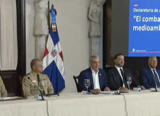 El presidente Luis Abinader declara de alto interés nacional «El combate al terrorismo medioambiental»