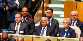 Canciller Víctor Bisonó encabeza delegación dominicana en apertura de Asamblea General de la ONU en Nueva York