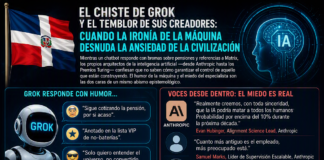 El chiste de Grok y el temblor de sus creadores: cuando la ironía de la máquina desnuda la ansiedad de la civilización
