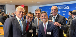 Presidente Luis Abinader participa, junto con otros mandatarios de la región, en encuentro de la iniciativa Escudo de las Américas, encabezado por el presidente de EE. UU., Donald Trump
