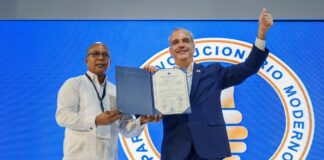 Gran Acto de Proclamación del PRM: Luis Abinader asume la presidencia del partido y cierra la XXIV Convención Nacional Ordinaria