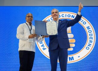 Gran Acto de Proclamación del PRM: Luis Abinader asume la presidencia del partido y cierra la XXIV Convención Nacional Ordinaria