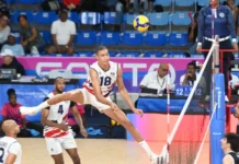 La República Dominicana cierra con victoria la fase de grupos del Campeonato NORCECA Masculino y se juega el pase mundialista ante México
