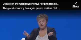 Debate sobre la economía global: forjando economías resilientes y dinámicas para el futuro.